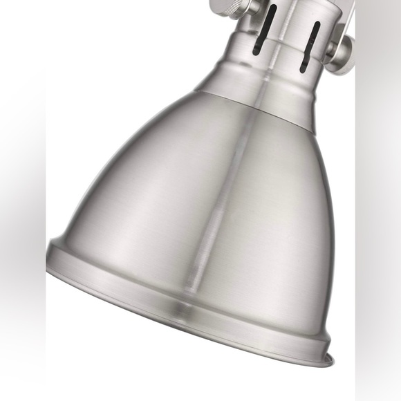 Emliviar Modern Mini Pendant Hanging Light/ Metal Shade, Brushed Nickel Finish - Picture 5 of 5